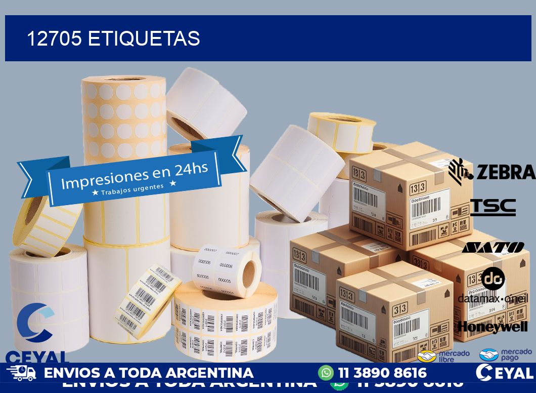 12705 ETIQUETAS
