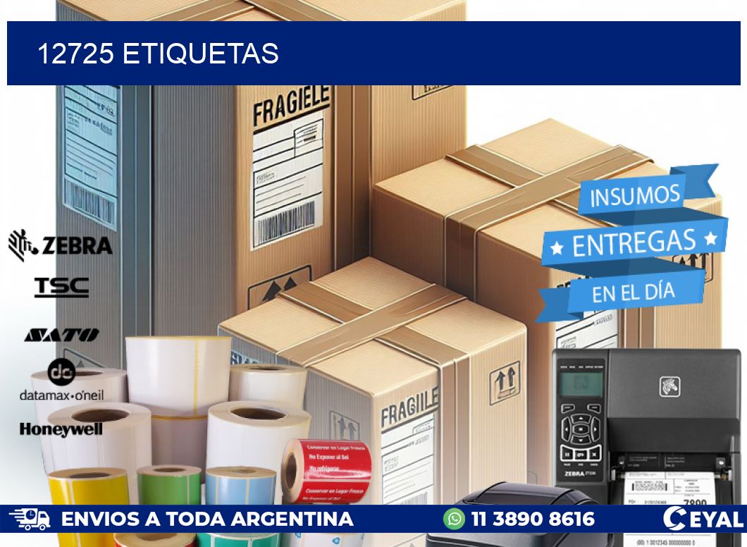 12725 ETIQUETAS