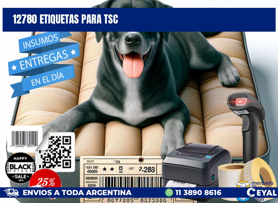 12780 ETIQUETAS PARA TSC