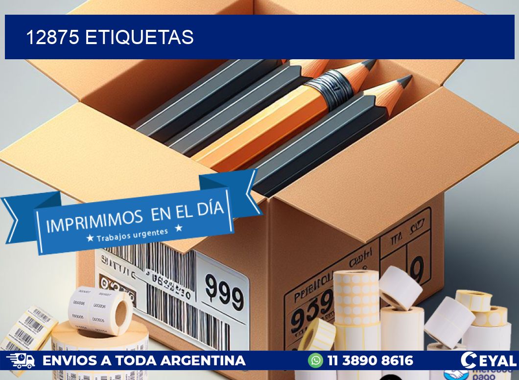 12875 ETIQUETAS