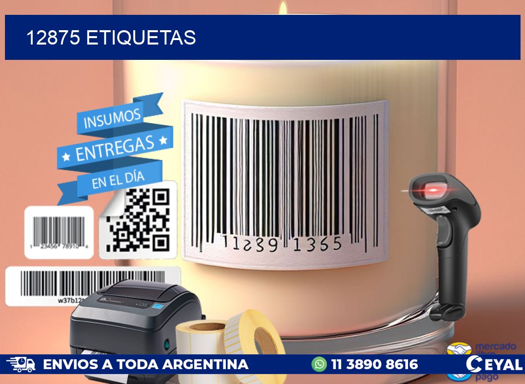 12875 ETIQUETAS