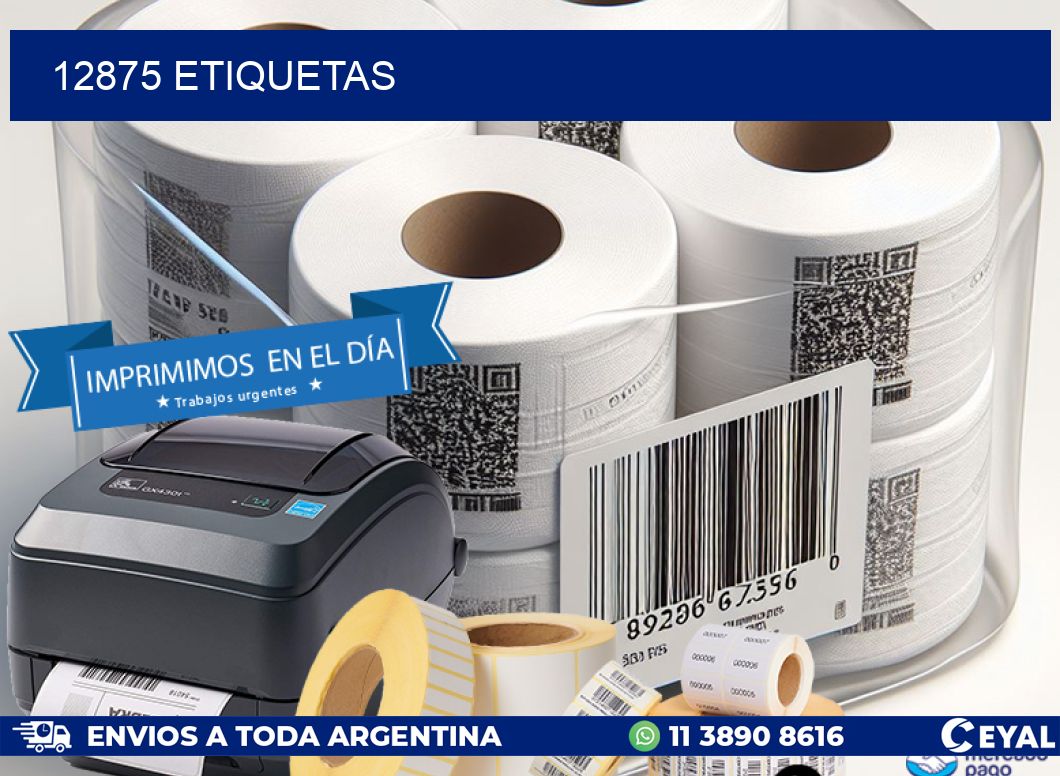 12875 ETIQUETAS