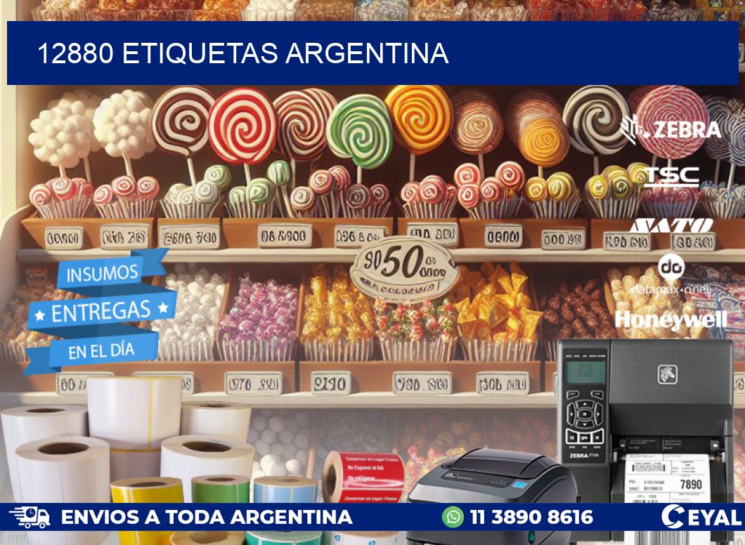 12880 ETIQUETAS ARGENTINA