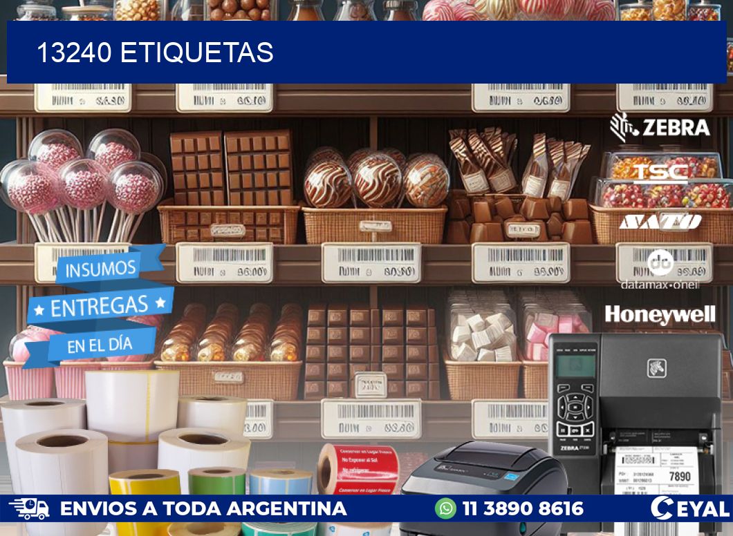 13240 ETIQUETAS