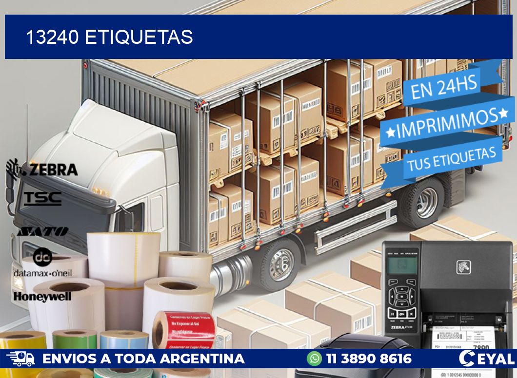 13240 ETIQUETAS