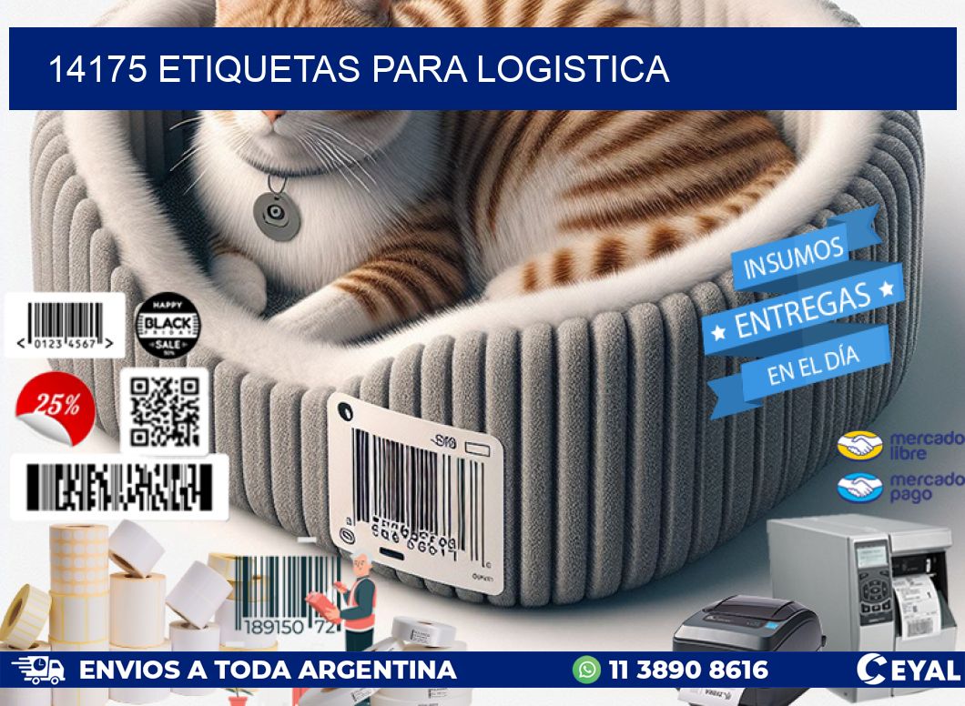 14175 ETIQUETAS PARA LOGISTICA
