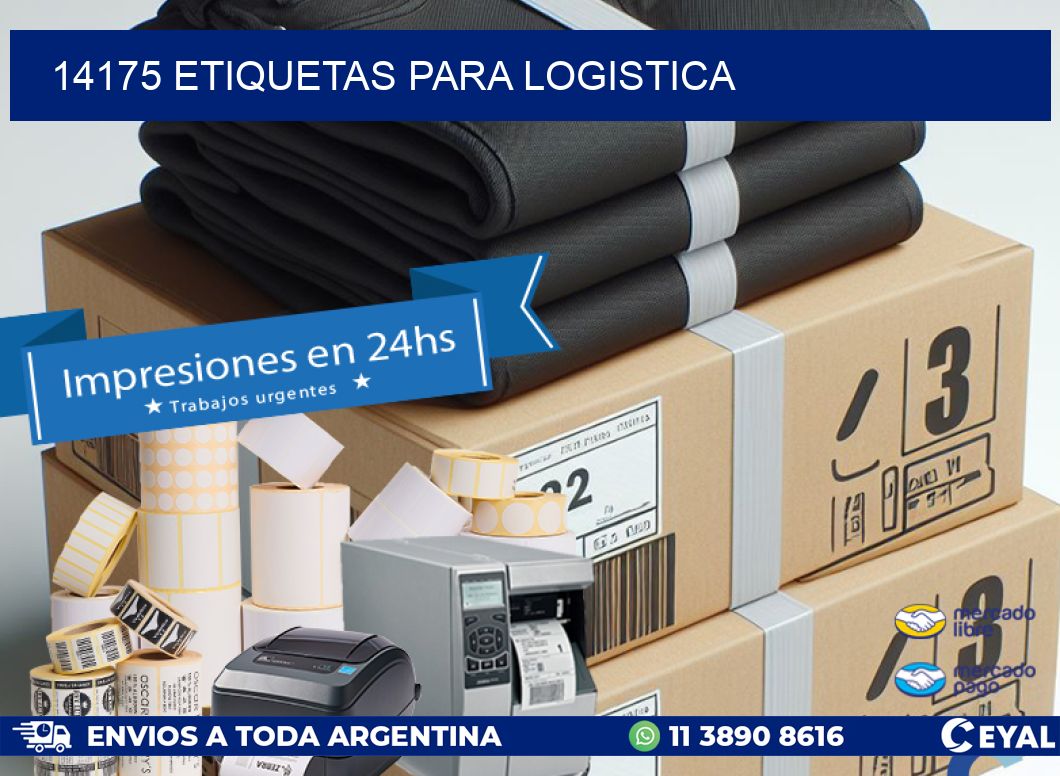 14175 ETIQUETAS PARA LOGISTICA