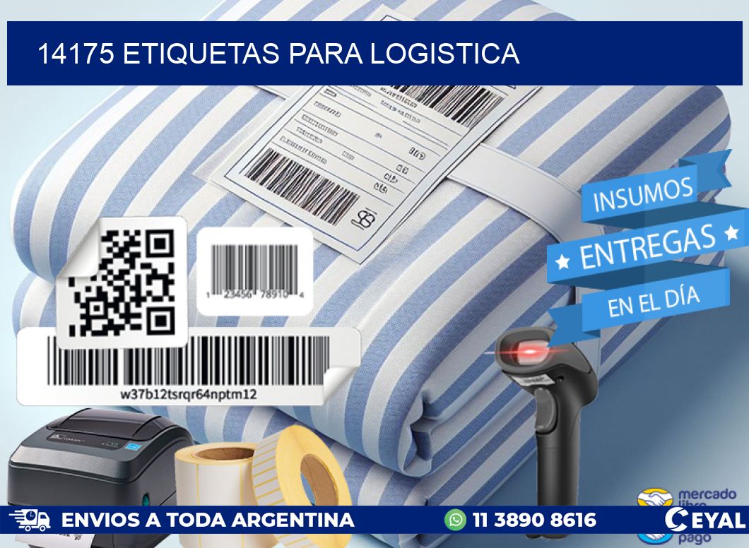14175 ETIQUETAS PARA LOGISTICA