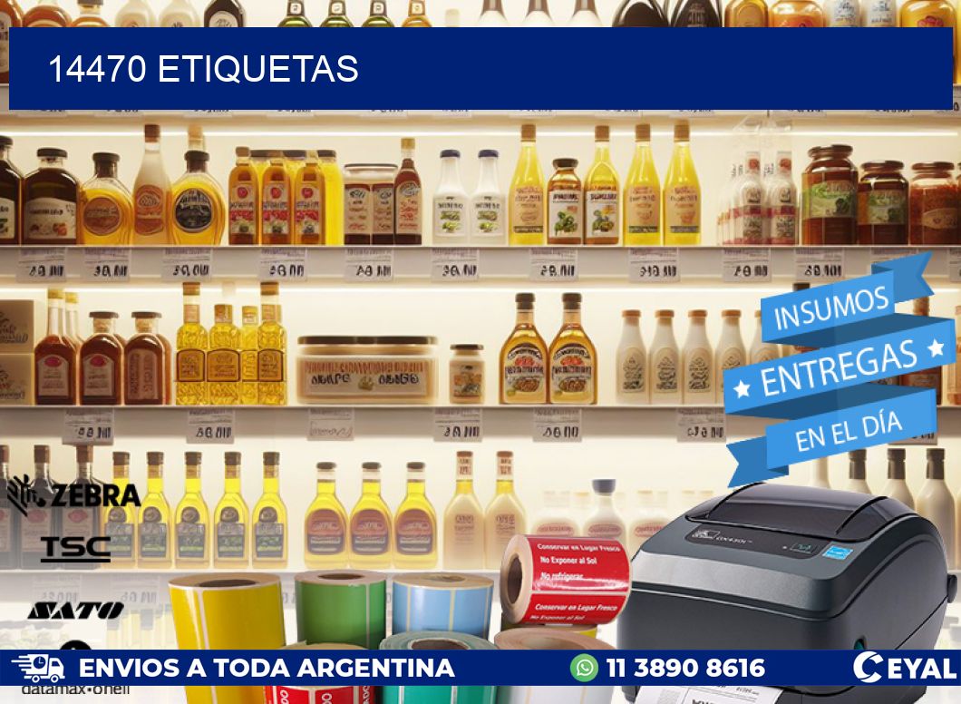 14470 ETIQUETAS