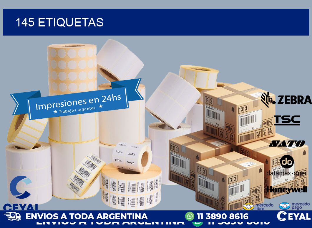 145 ETIQUETAS
