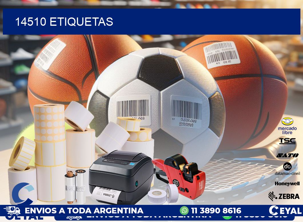 14510 ETIQUETAS