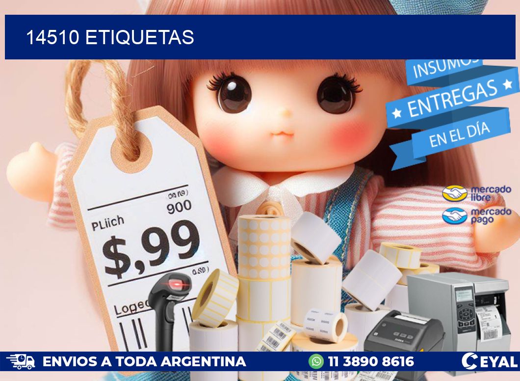 14510 ETIQUETAS