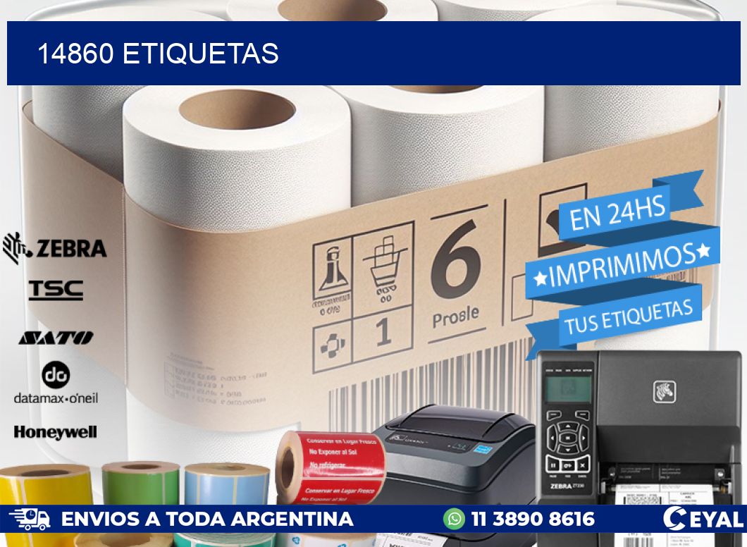 14860 ETIQUETAS