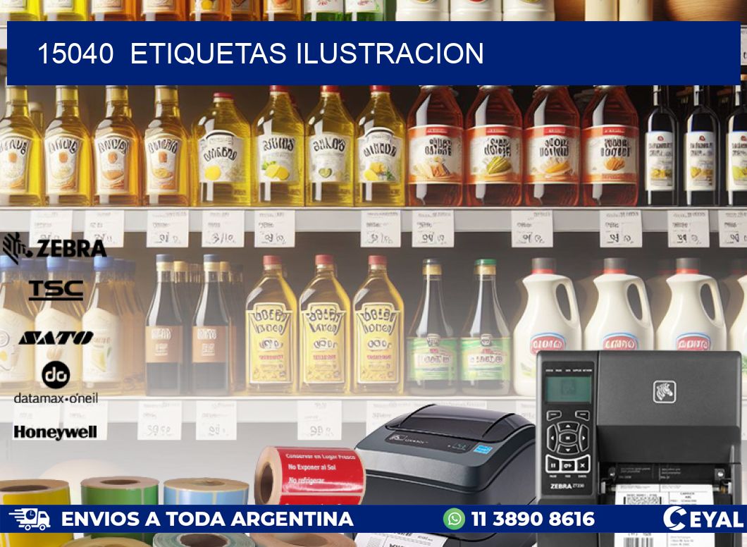 15040  ETIQUETAS ILUSTRACION