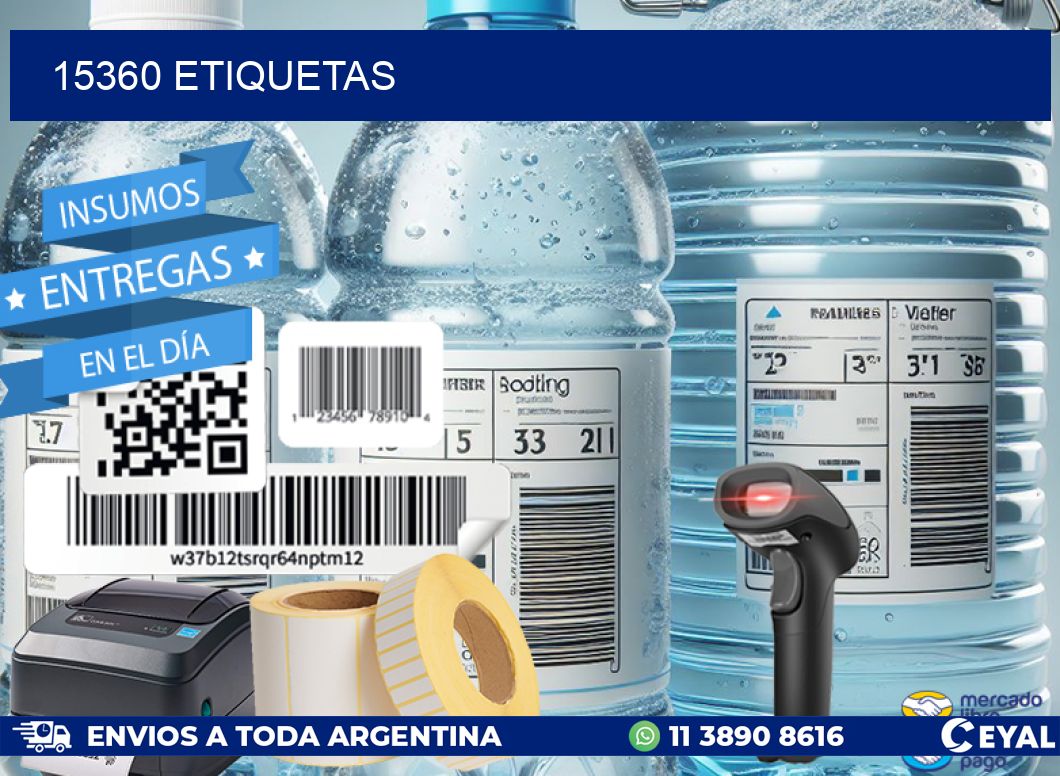 15360 ETIQUETAS