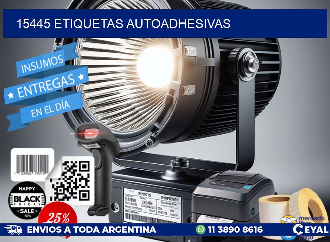 15445 ETIQUETAS AUTOADHESIVAS