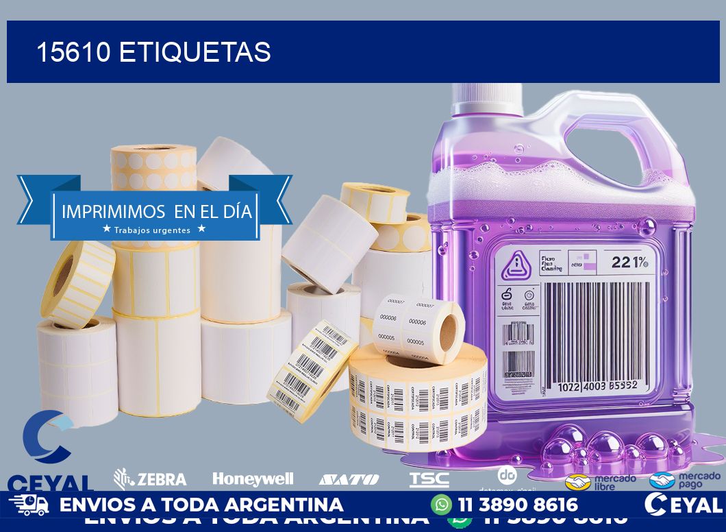 15610 ETIQUETAS