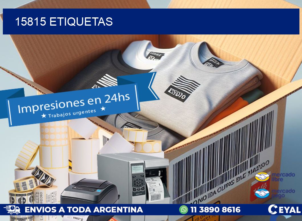 15815 ETIQUETAS