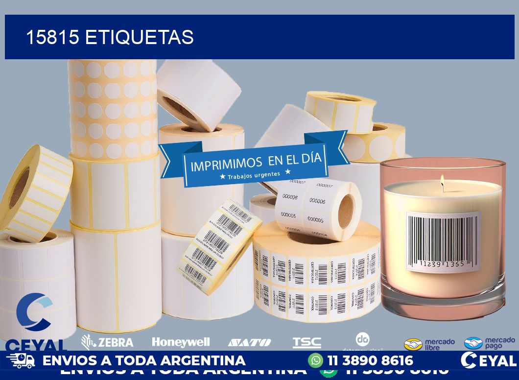 15815 ETIQUETAS
