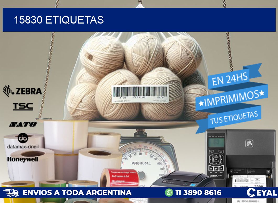 15830 ETIQUETAS