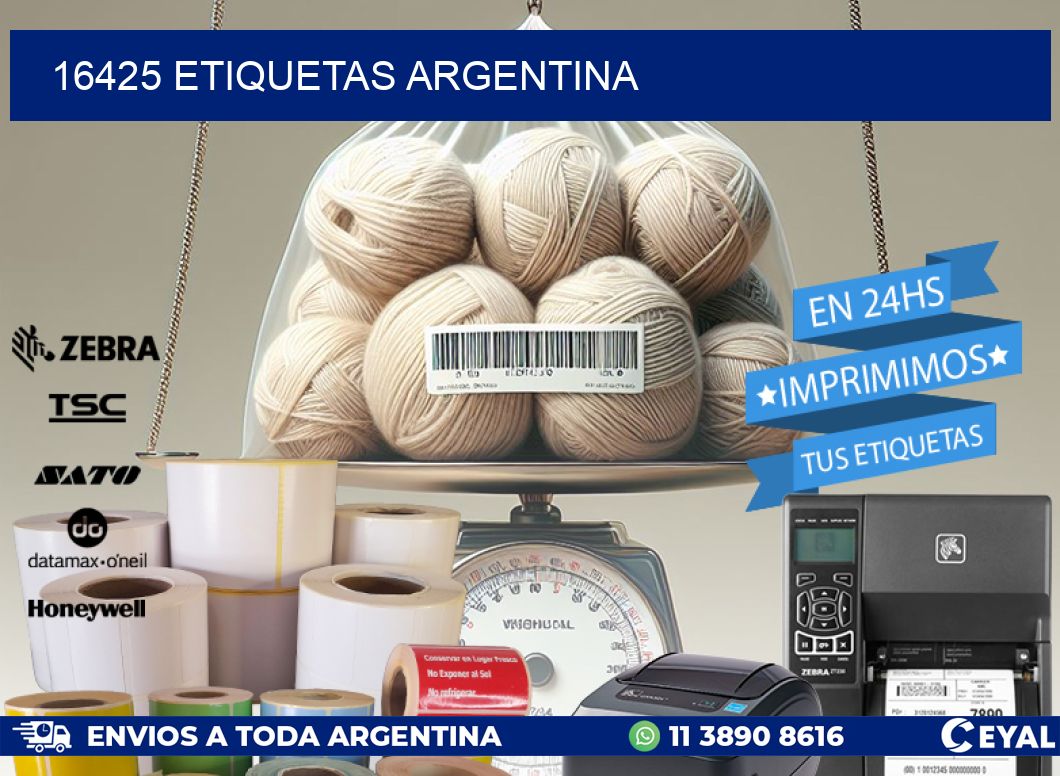 16425 ETIQUETAS ARGENTINA