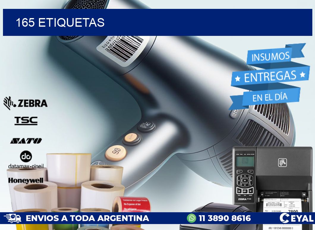 165 ETIQUETAS