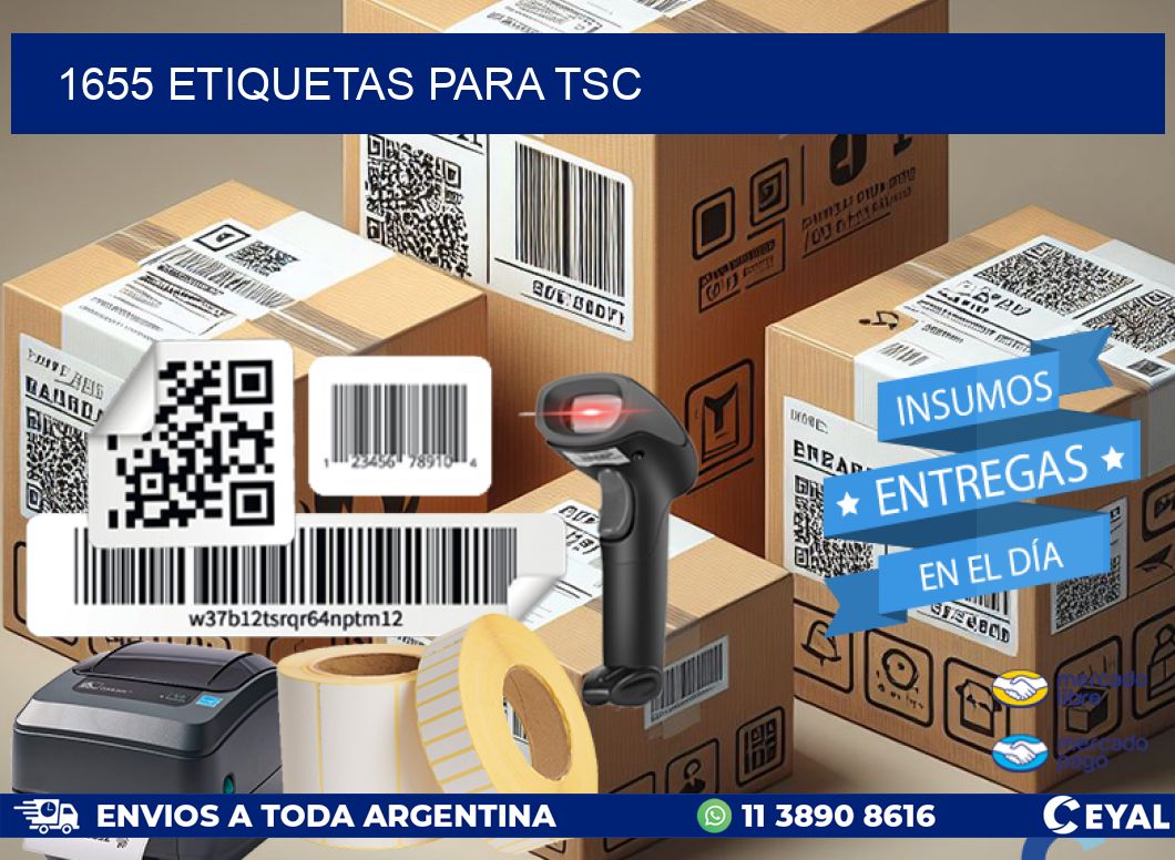 1655 ETIQUETAS PARA TSC