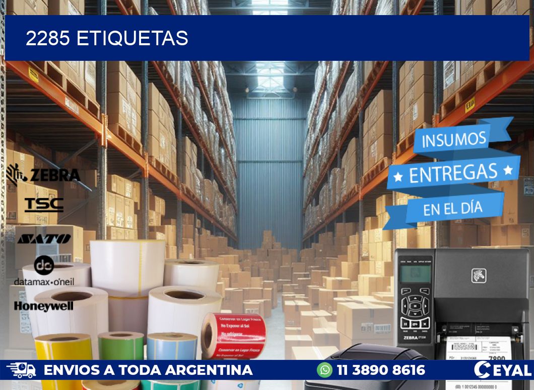 2285 ETIQUETAS