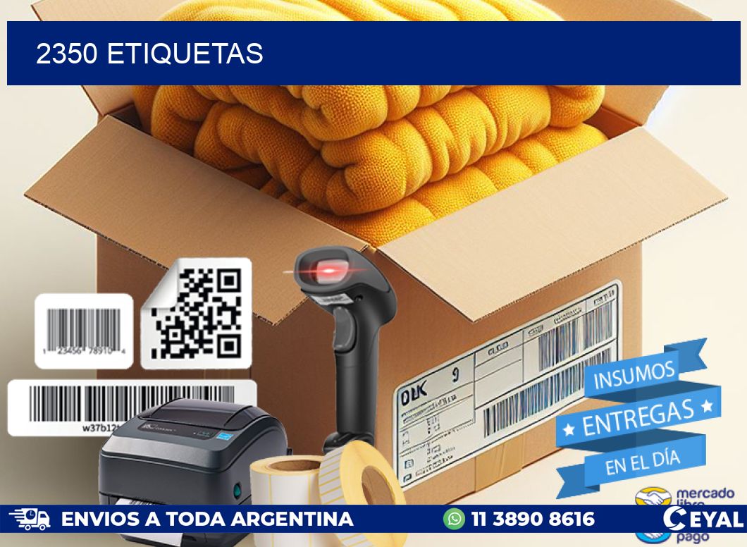 2350 ETIQUETAS