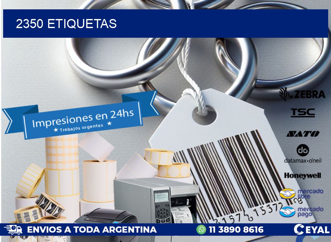 2350 ETIQUETAS