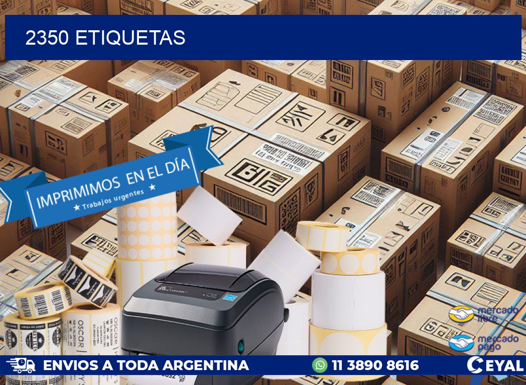 2350 ETIQUETAS