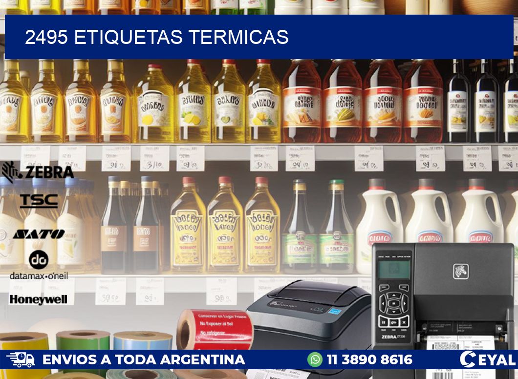 2495 ETIQUETAS TERMICAS