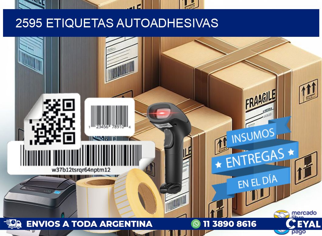 2595 ETIQUETAS AUTOADHESIVAS