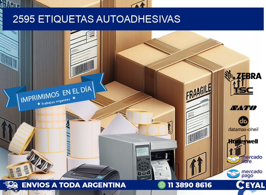 2595 ETIQUETAS AUTOADHESIVAS
