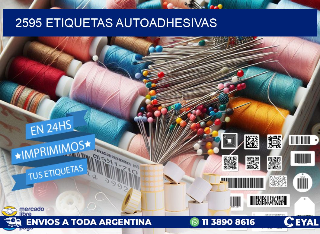2595 ETIQUETAS AUTOADHESIVAS