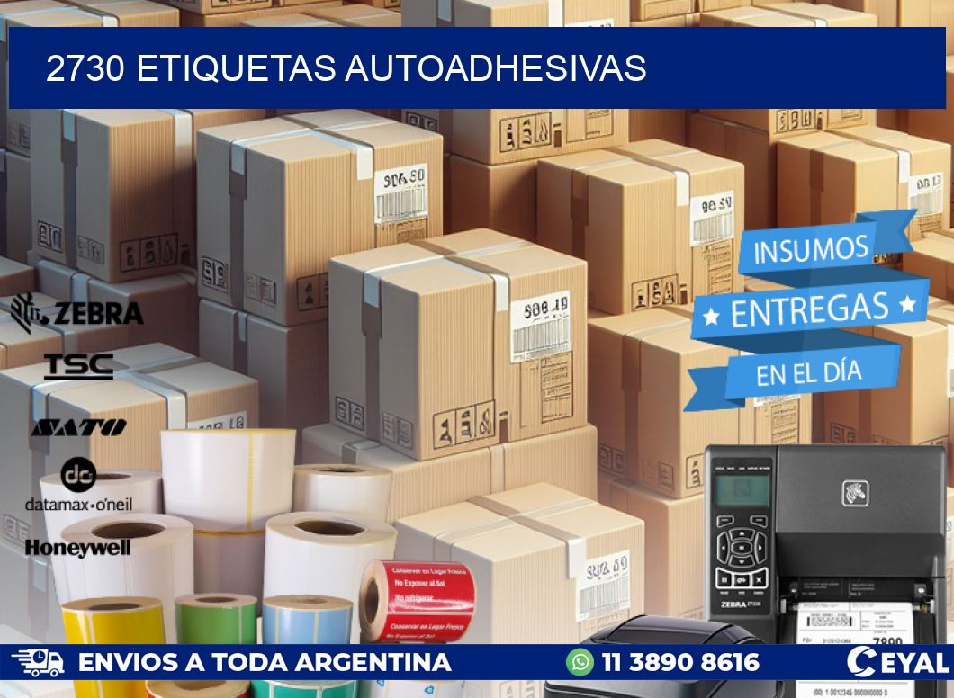 2730 ETIQUETAS AUTOADHESIVAS