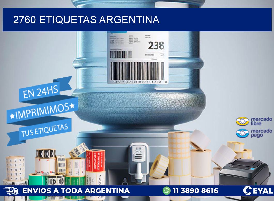 2760 ETIQUETAS ARGENTINA
