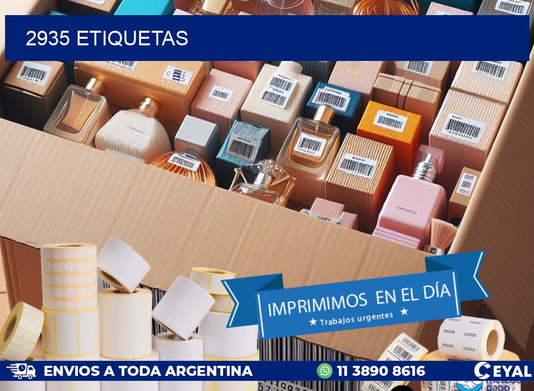 2935 ETIQUETAS