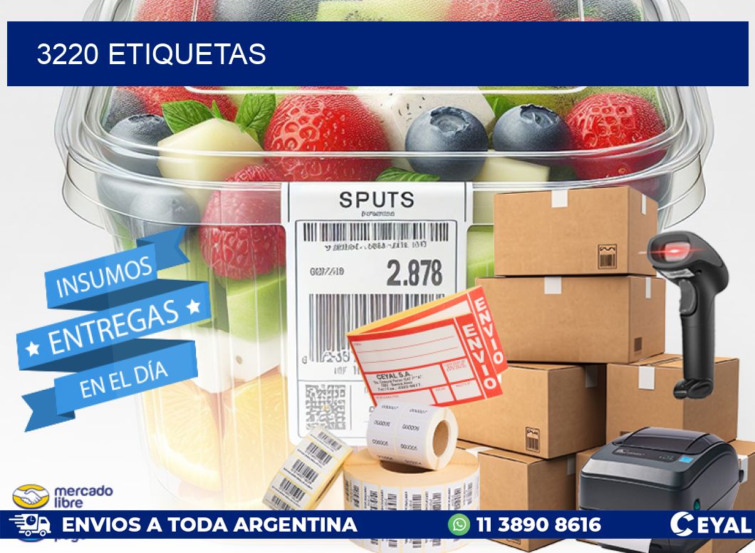 3220 ETIQUETAS