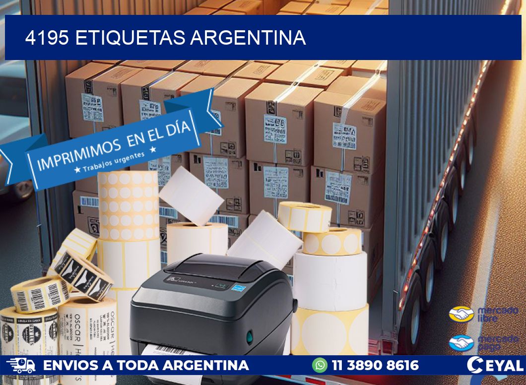 4195 ETIQUETAS ARGENTINA