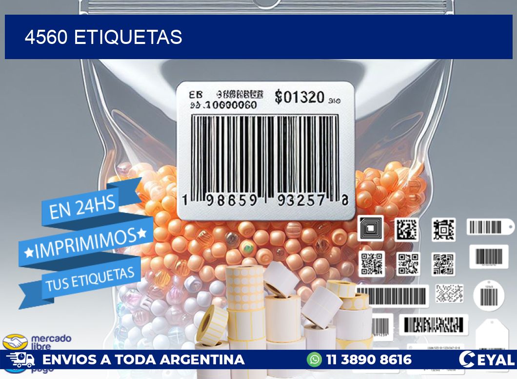 4560 ETIQUETAS