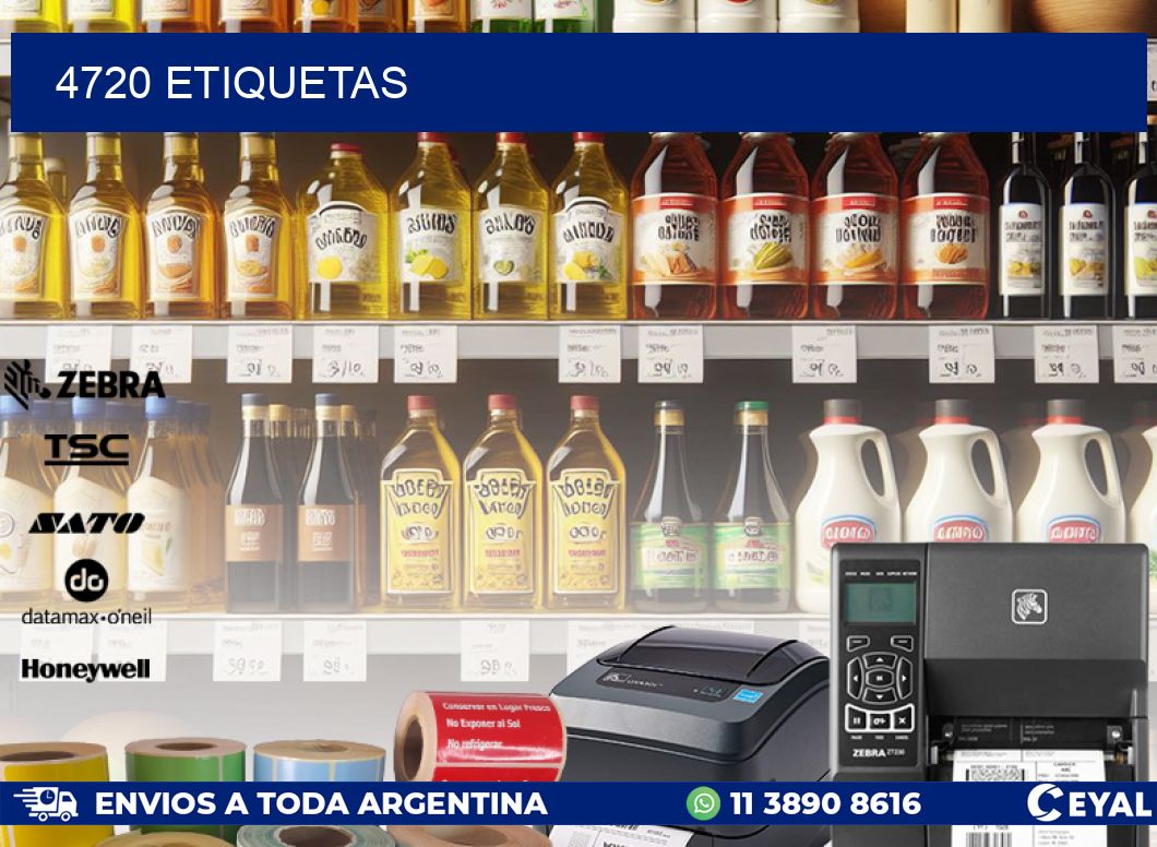 4720 ETIQUETAS