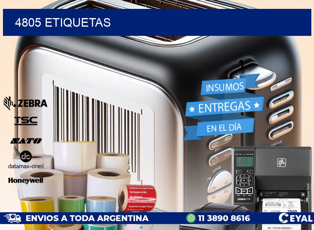 4805 ETIQUETAS