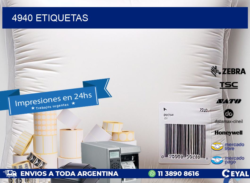 4940 ETIQUETAS