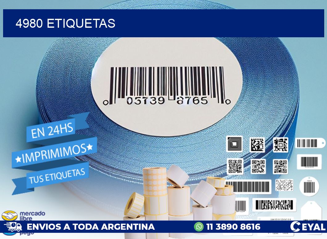 4980 ETIQUETAS