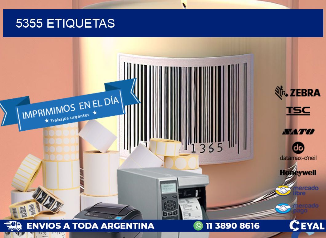 5355 ETIQUETAS