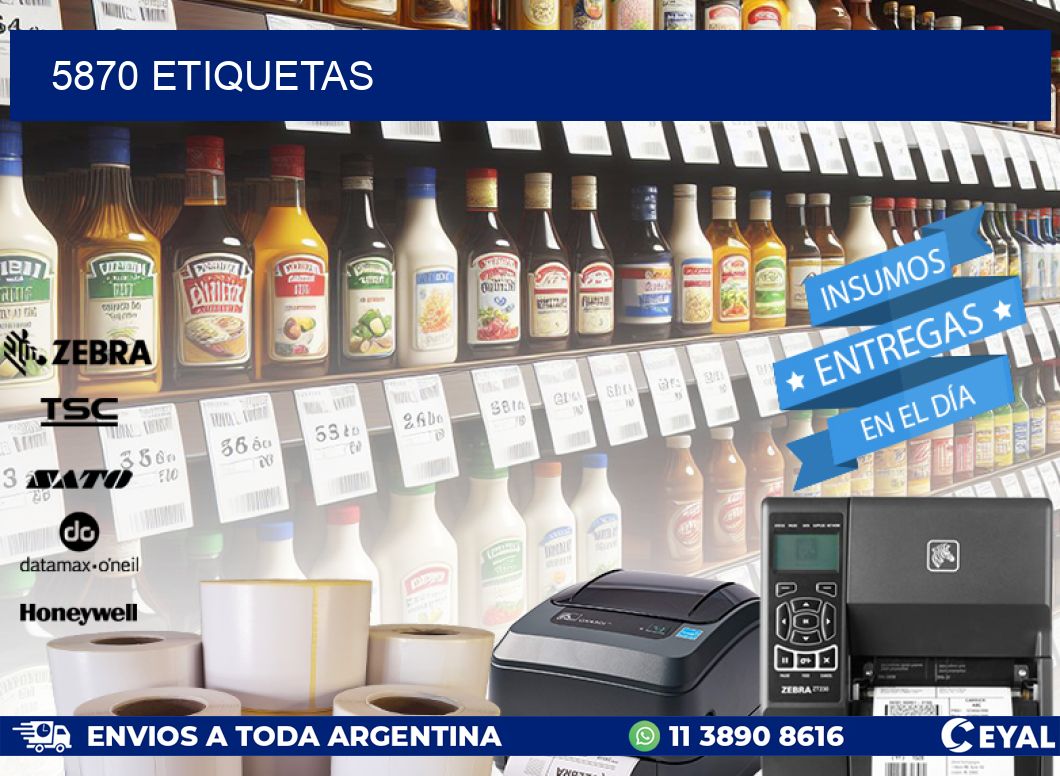 5870 ETIQUETAS