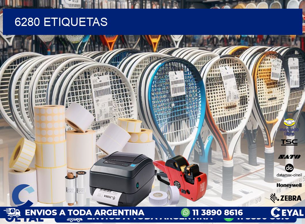 6280 ETIQUETAS