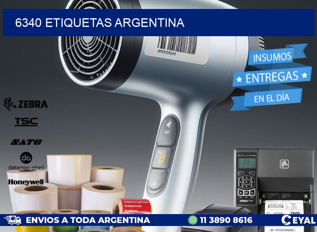 6340 ETIQUETAS ARGENTINA