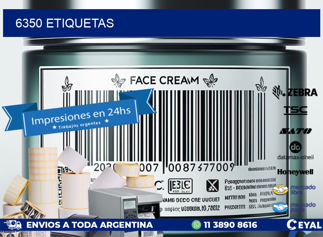6350 ETIQUETAS